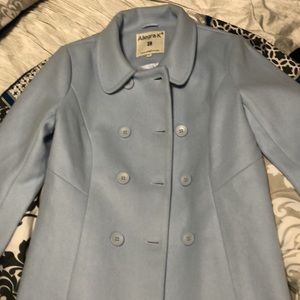 Allegra K Baby Blue Swing Coat